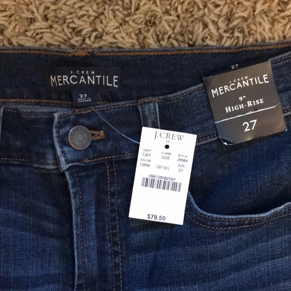 NWT J.Crew Mercantile 9” High-Rise Skinny Jeans - Picture 2 of 6